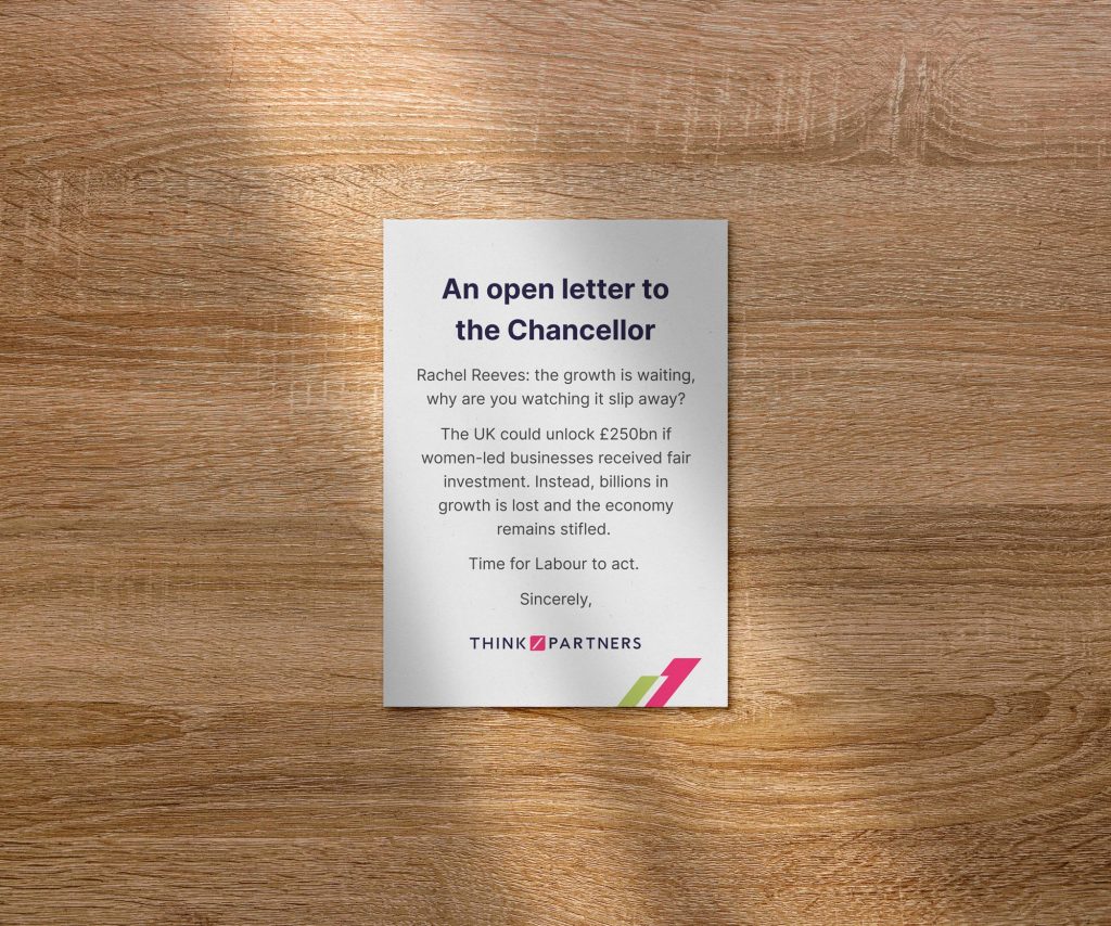 An open letter to the Chancellor